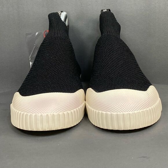 Schultz Black Knitted Ankle Sneaker Shoes women size 6.5 - Picture 5 of 9